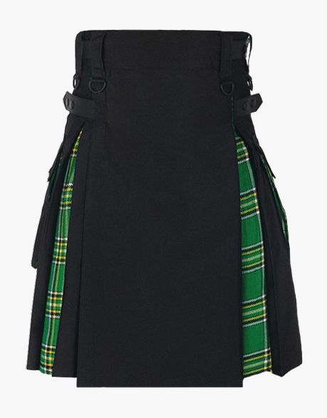 Irish Green Hybrid kilt