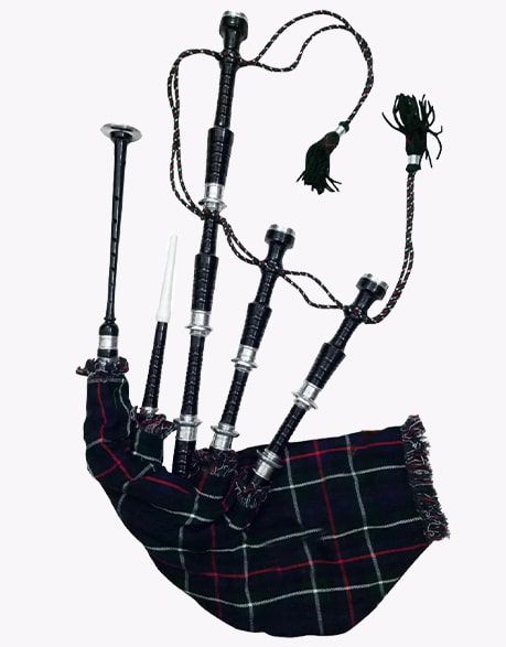 Mackenzie Tartan Bagpipes - Great Highland Bagpipes