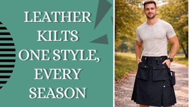 Leather Kilts Across Seasons_ Summer Comfort vs. Winter Warmth