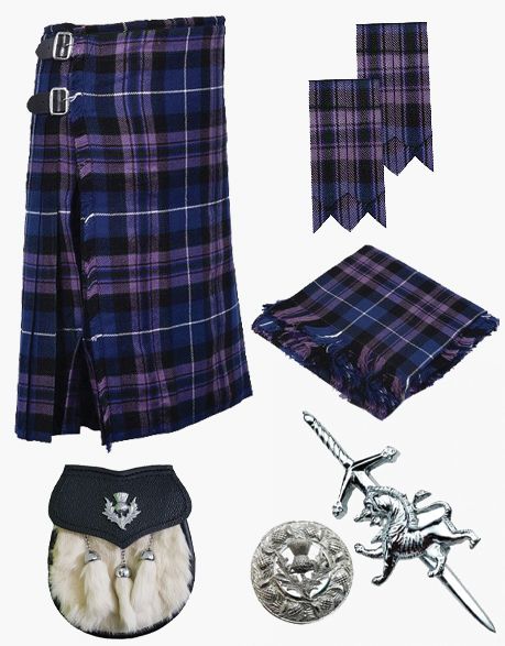 Pride of Scotland Tartan Kilt Set