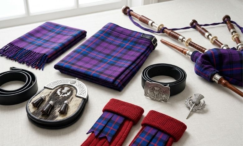 Top Pride of Scotland Tartan Accessories