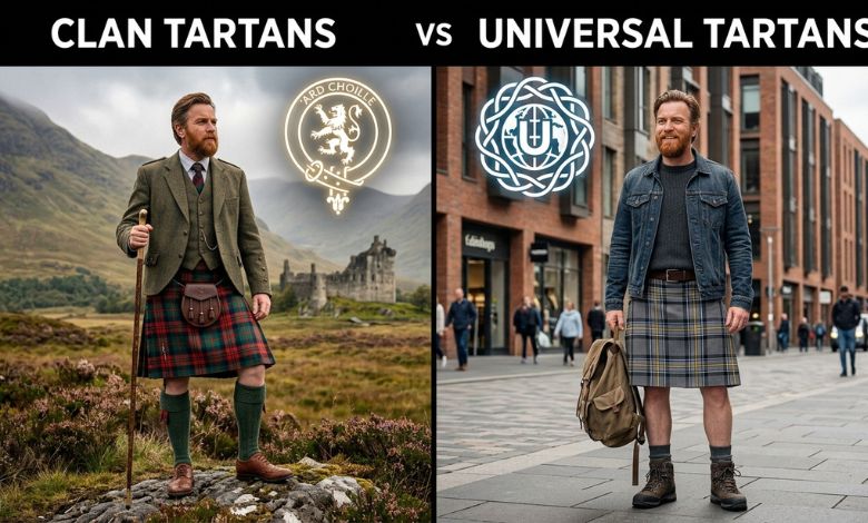Clan Tartans vs Universal Tartans