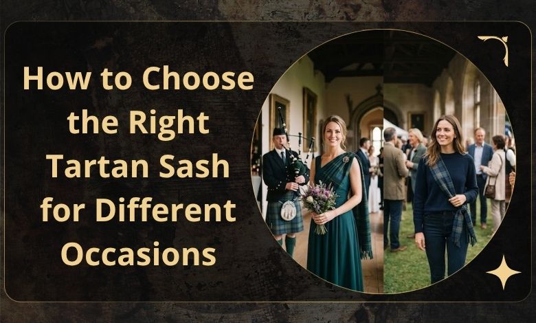 How to Choose the Right Tartan Sash for Different Occasions