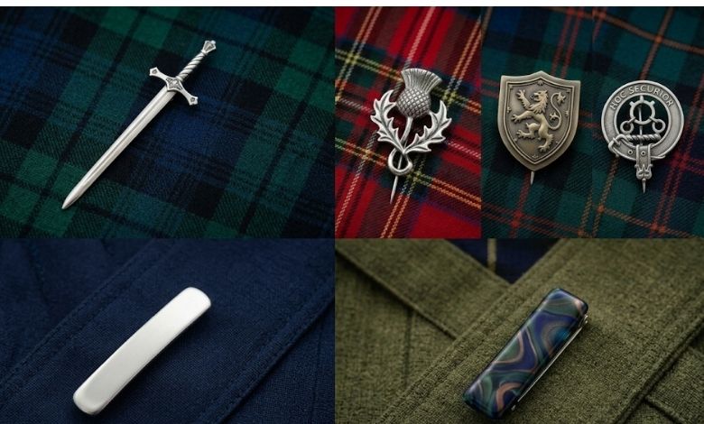 Styles of Kilt Pins