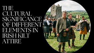 The Cultural Significance of Different Elements in Irish Kilt Attire