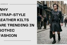 Why Strap-Style Leather Kilts Are Trending in Gothic Fashion