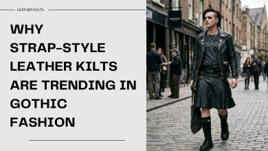 Why Strap-Style Leather Kilts Are Trending in Gothic Fashion
