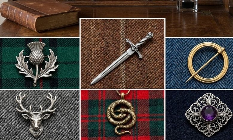 Different Styles of Kilt Pins