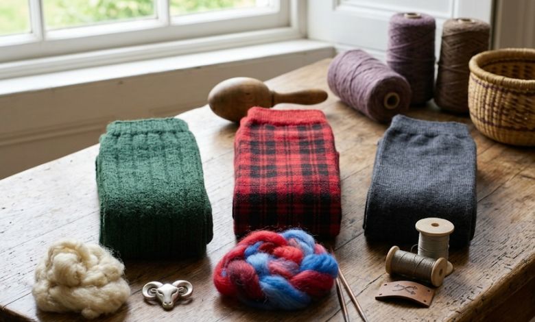 Popular Materials Used in Kilt Hose