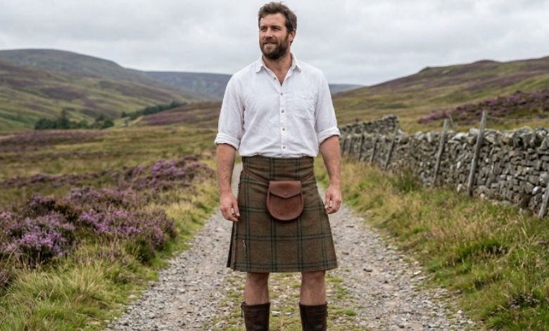 Styling a Tweed Kilt for Country Casual Looks