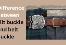 Difference between kilt buckle and belt buckle