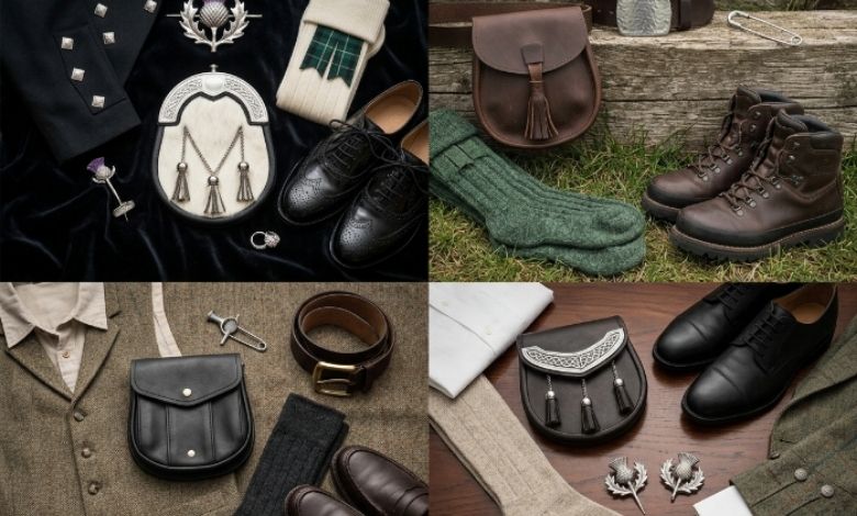Which kilt accessories do you need for different events