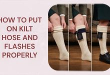 How to Put on Kilt Hose and Flashes Properly