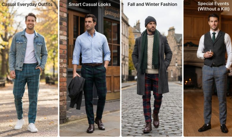 How to Style Tartan Trousers for Different Occasions