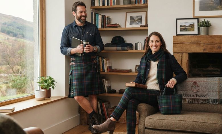 Modern Cleland Tartan Gift Ideas