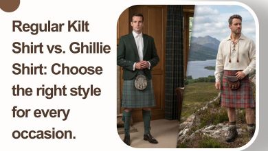 What Is the Difference Between a Regular Kilt Shirt and a Ghillie Shirt, and When Should I Wear Each