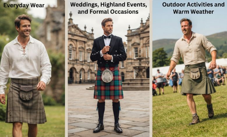 Comparing Different Kilt Shirt Materials