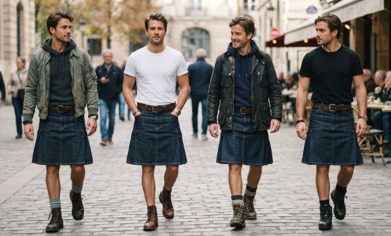 How to Style Your Men’s Denim Kilt